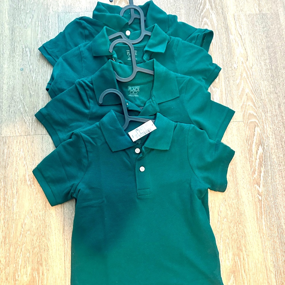 Toddler Boys Uniform Pique Polo
